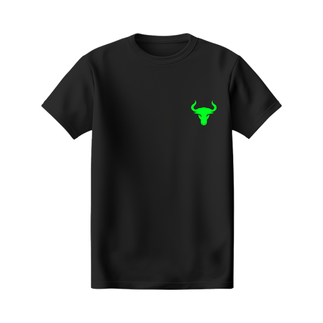 SETS 'N' REPS OVERSIZED T-SHIRT BLACK/GREEN